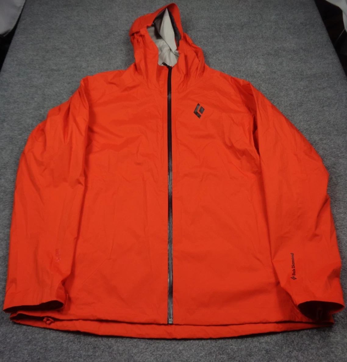 Black Diamond Mens Jacket 2XL StormLine Stretch Rain Shell BD Dry Orange
Opens in a new window or ta