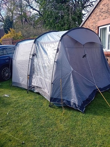 Vango Noosa 2020 Large Awning Experience Low Drive Away Campervan Tent Grey
