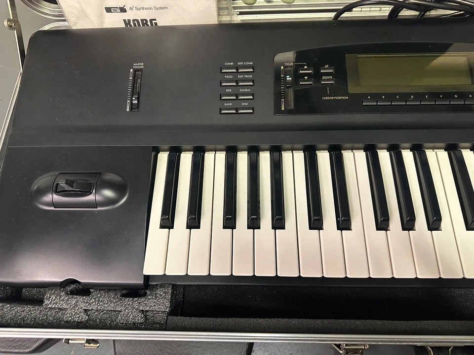 Korg 01/W FD 61-Key Synthesizer - w/hardcase - Image 2 of 4