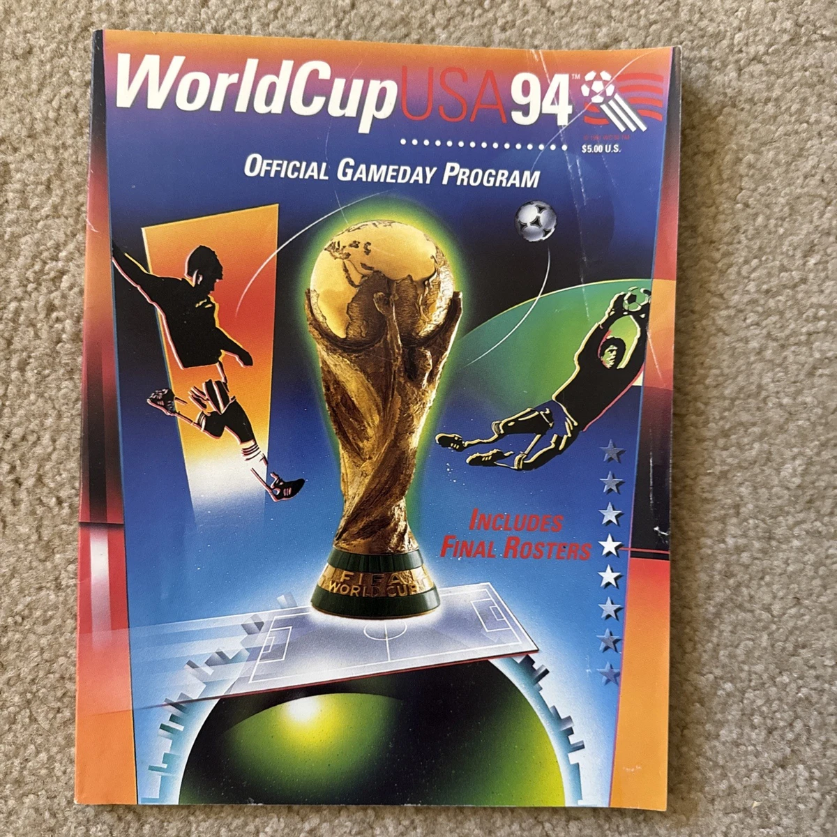 Soccer Original Vintage Sports Memorabilia 1994 for sale | eBay