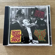 Chaos UK - Short Sharp Shock Ultra Rare Anagram Records 1994 Release CD