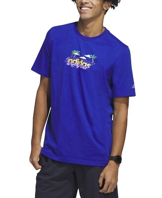 adidas Linear Mens Tshirt Royal Blue, XL