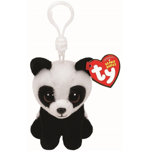 Ty Beanie Babies 36656 Baboo The Panda Key Clip for sale online | eBay