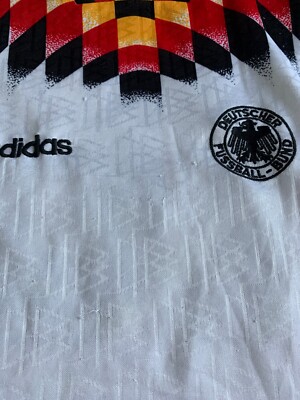 Germany 1994 - 1996 Home football shirt jersey Adidas size XS #18