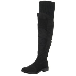overknee stiefel strick