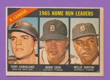 VG-EX VENEZUELAN CONIGLIARO 1966 VENEZUELA TOPPS 218 HORTON CASH TONY RARE TPHLC