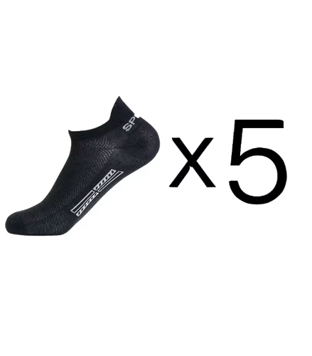 Trainers 5 & 10 Pack Ankle Socks Cotton Low Cut High Quality Unisex 9-12 Size UK - Picture 20 of 27