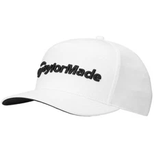 TaylorMade Golf 2024 Horizon Snapback Cap Hat - White- One Size