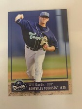 Will Gaddis Card 2018 Asheville Tourists Team Card
