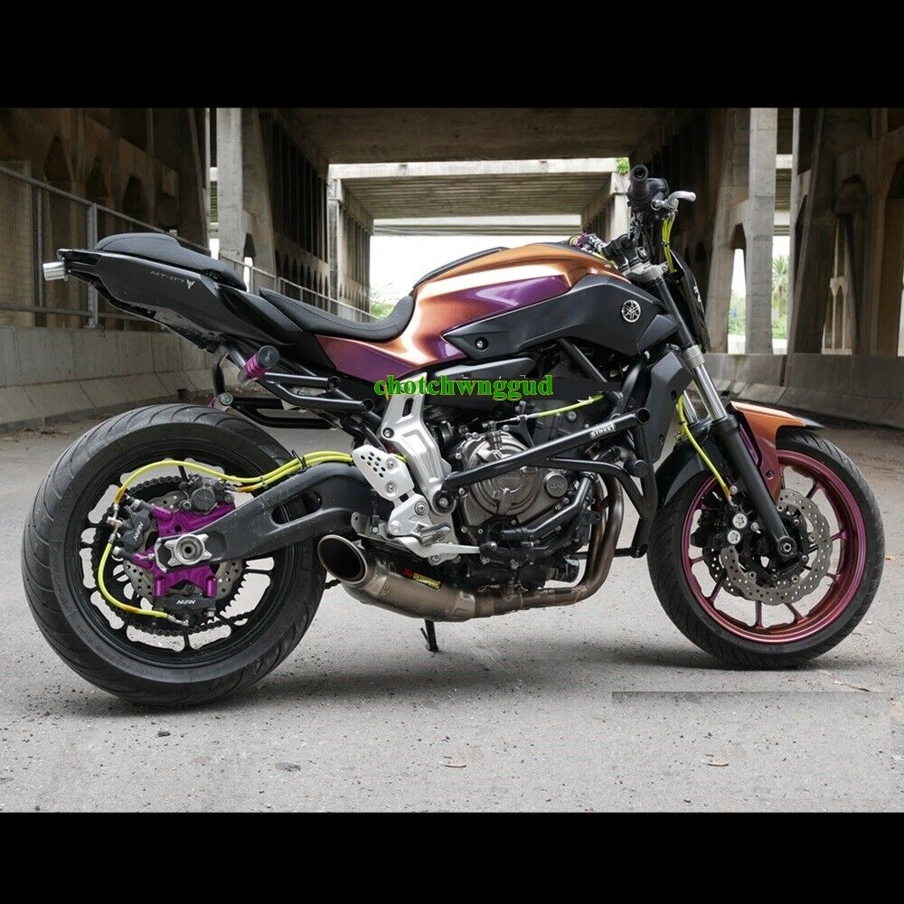 For Yamaha MT07 FZ07 12 bar with aluminum plate Motorcycle For Yamaha MT07 FZ07 12 bar with aluminum plate Motorcycle