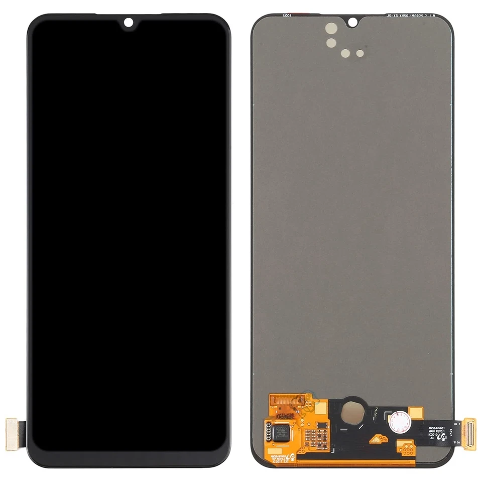 GTECKWORLD For VIVO V21e LCD OLED Replacement Touchscreen Display Digitizer + Fingerprint