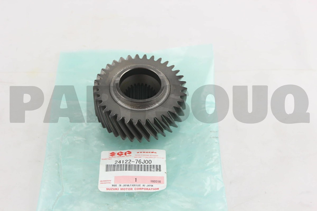 2412276J00 Genuine Suzuki GEAR, OUTPUT SHAFT 24122-76J00 | eBay