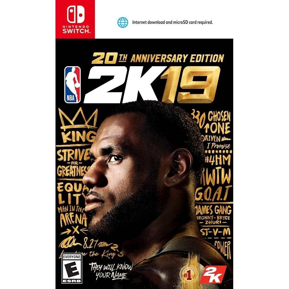 Preços baixos em NBA 2K19 jogos de vídeo Nintendo Switch | eBay