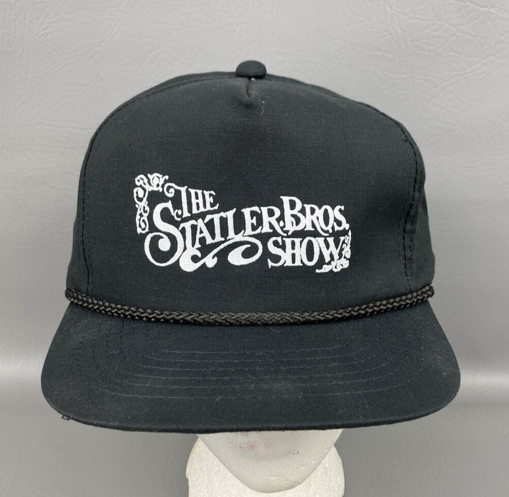 The Statler Brothers Show Vintage Snapback Baseball Cap Hat Country Music