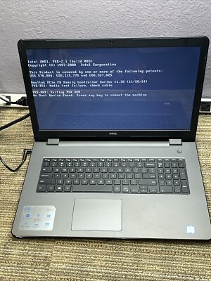 Dell Inspiron 5759 17.3” i3 Laptop Missing Parts For Parts/Not