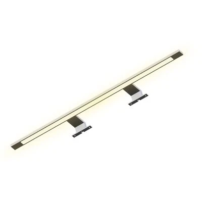 LED 740mm Bad Spiegel-Leuchte Bad-/Schrank-Lampe Aufbau-Leuchte verchromt WW  - Bild 1 von 4