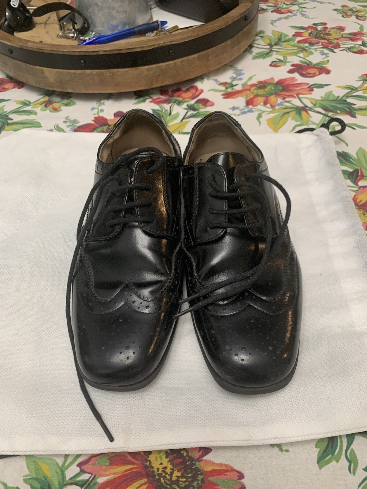 SAOLA Scarpe Florsheim bambini taglia 4M usate