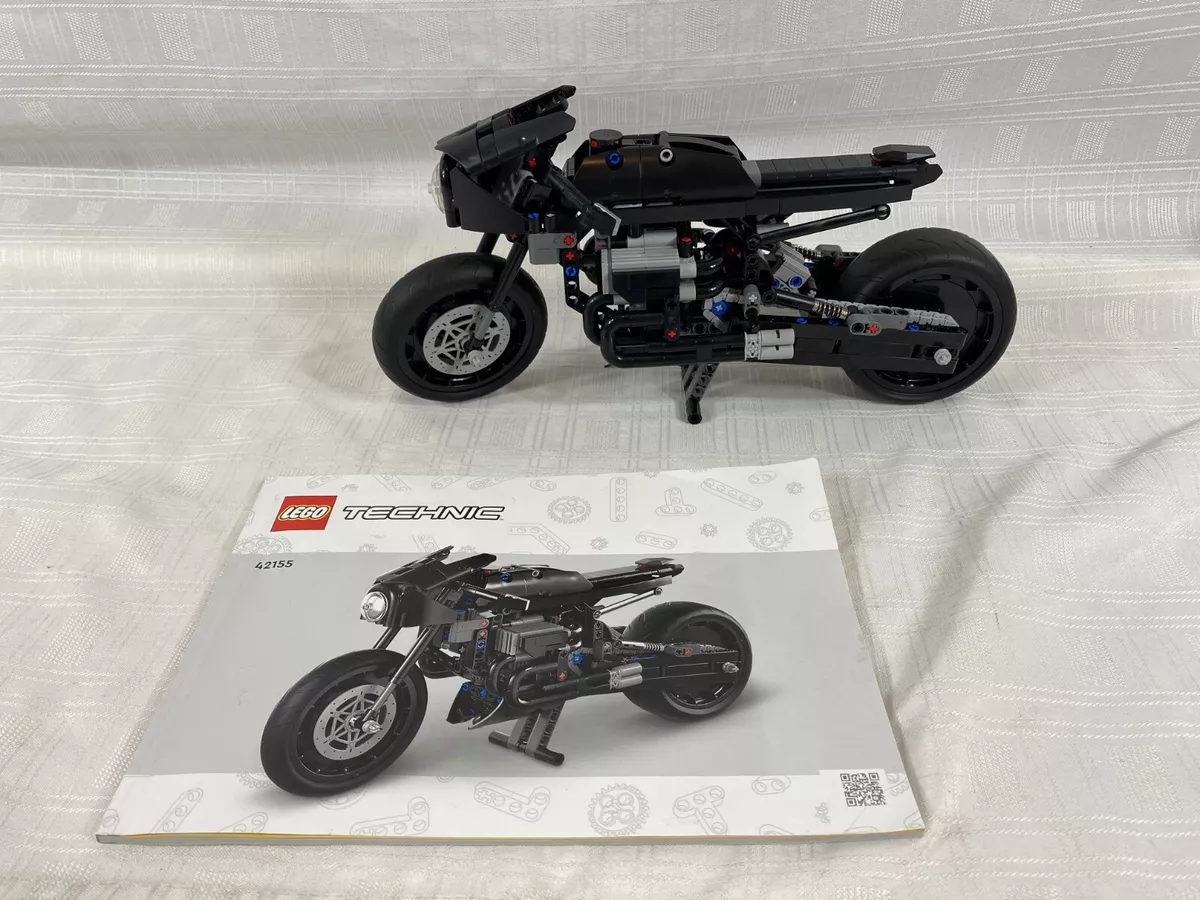 LEGO Technic THE BATMAN – BATCYCLE Motorcycle Model Toy 42155 in 2023