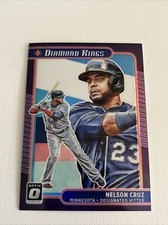 2021 Panini Donruss Optic - Diamond Kings Crisis Prizm #6 Nelson Cruz Twins C11