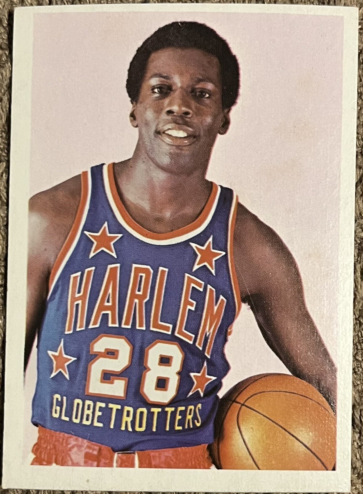 1971 Fleer Harlem Globetrotters #73 Of 84 Bobby Hunter