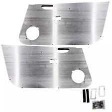 Aluminum Door Cards Panels For 2003-2007 G35 Coupe Lightweight Racecar Us
