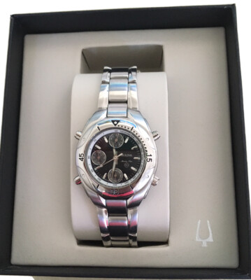 BULOVA Women's MARINE STAR 96L36 Chronograph Tachymeter