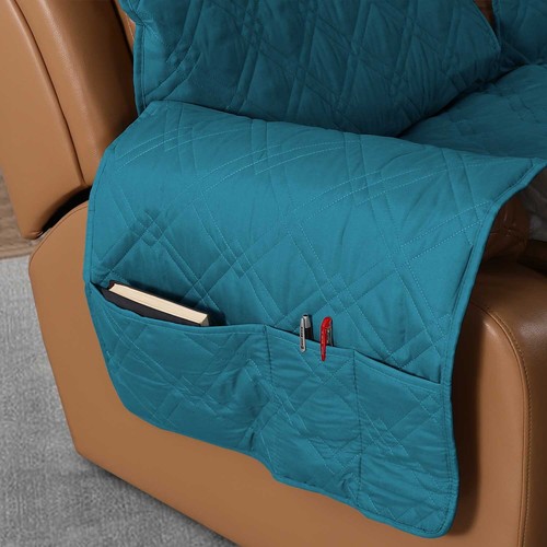 2/3 Seat Recliner Cover Couch Loveseat Slipcover Pet Dog Mat Protector - Picture 65 of 108
