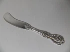 REED & BARTON FRANCIS 1ST STERLING SILVER FLAT BUTTER SPREADER 5 7/8" NO MONO