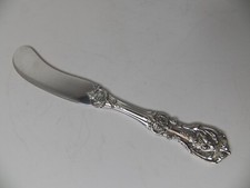 REED & BARTON FRANCIS 1ST STERLING SILVER FLAT BUTTER SPREADER 5 7/8
