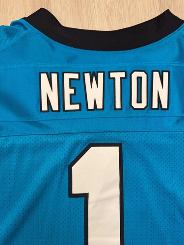 Authentic Nike On Field Elite Cam Newton Carolina Panthers NFL Jersey 52 Men 2XL - Picture 18 of 22