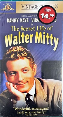 The Secret Life of Walter Mitty [ VHS ] Vintage Classica | Starring Danny Kaye