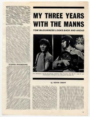 Manfred Mann Tom McGuinness My Three Years With Beat Instrumental Clipping