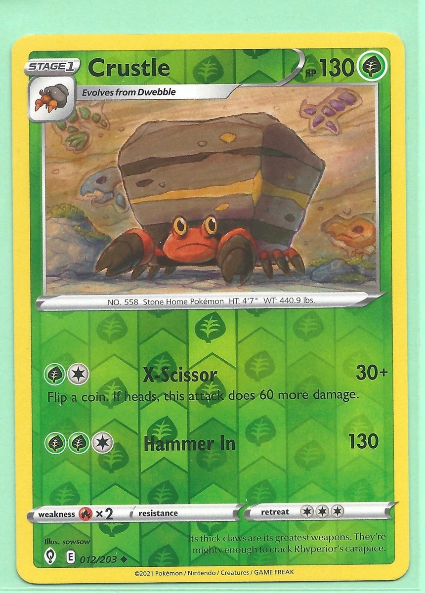 Pokemon Crustle Evolution