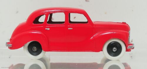 Dinky 40d Austin Devon A40 Stripped Sprayed Red /Black Hubs Varnished Detailed