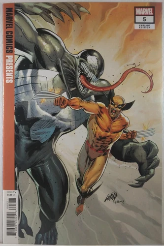 🔴🔥 MARVEL COMICS PRESENTS #5 ROB LIEFELD 1:50 VARIANT Wolverine VENOM Deadpool