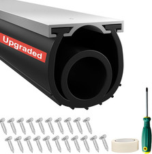 Garage Door Seals Bottom Rubber Heavy Duty Weather Stripping Kit 10 Ft