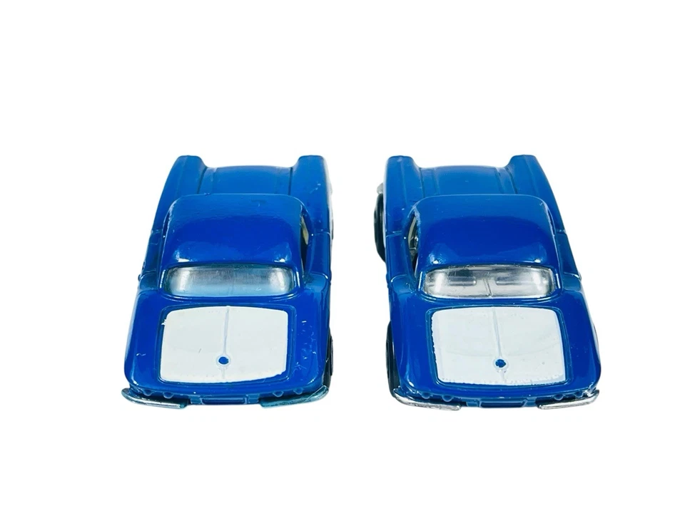 Matchbox Lesney Superfast (2) Varied MB71 1962 Chevy Corvettes w/Yellow Boxes - Image 3 of 4