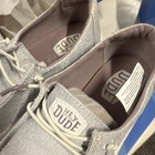 Hey Dude Wendy Youth Sugar Shine Silver Boat Shoe Fabric US YT2 EU 34 41114-040 — photo 7
