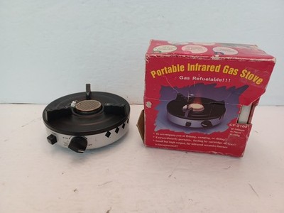 Single Burner Portable Infrared BUTANE Gas Camping Stove CF-2100 READ/SEE