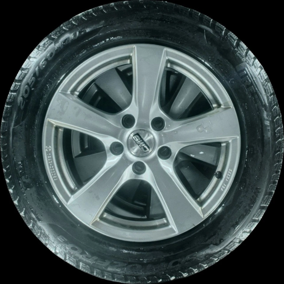 205/60 R16 Winterreifen Skoda Octavia 5E 16 Zoll Alufelgen Komplettsatz 5-6mm - Bild 4 von 4