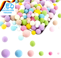 270 StüCk Pompons Zum Basteln, 1–3 Cm Pompons Set, Bunte Filzkugeln, Filzkugeln