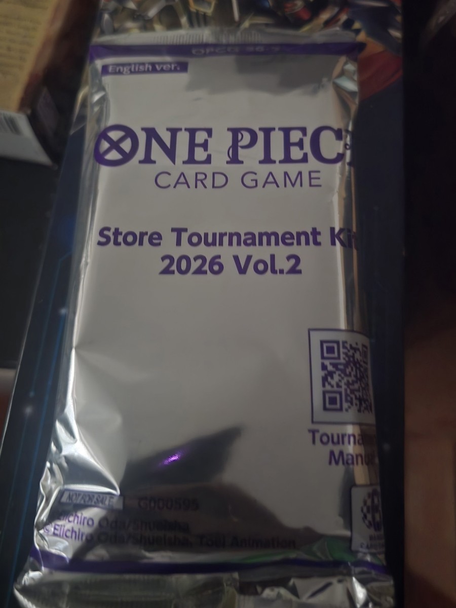 1x One Piece Card Game Store Tournament Kit 2026 Vol. 2 *FACTORY SEALED* NEW