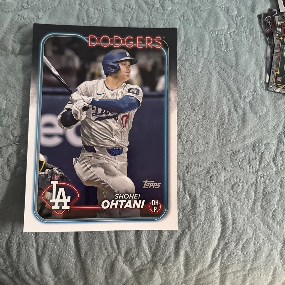 2024 Topps Shohei Ohtani OTC-3 Los Angeles Dodgers LARGE PRINT - Image 2 of 4