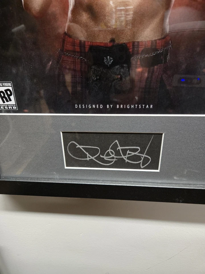 Ronda Rousey Signed Framed WWE UFC Cut Signature OVERALL SIZE 21x14.5 - Image 2 of 3