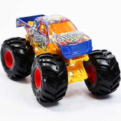 Hot Wheels Monster Trucks Skeleton Crew Oversized Maßstab 1 24 Sammlerstück