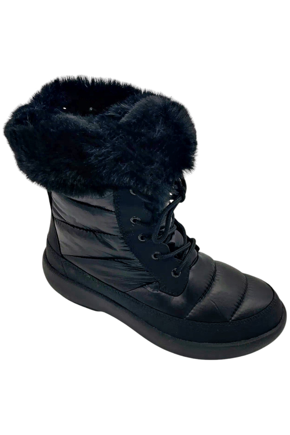 Зимние ботинки Sperry Womens Bearing Plushwave Snow Boot черного цвета 6790₽