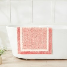Christmas Checkered Bath Mat Rug Fluffy Non-Slip Microfiber Absorbent Washable
