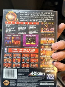 Sega Saturn Game NBA JAM T. E. TOURNAMENT EDITION - Complete