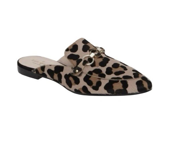 Kate Spade New York Cece Too Mocasín Mulas Cabello de Becerro Talla 8M