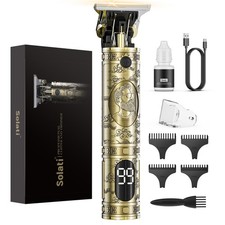 Hair Clippers for Men, Professional Hair Trimmer Zero Gapped T-Blade Trimmer ...